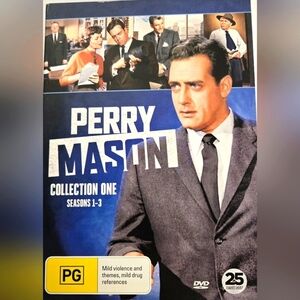 Perry Mason Collection One Season 1-3 95 Episodes DVD Set 25 Discs EXCELLENT